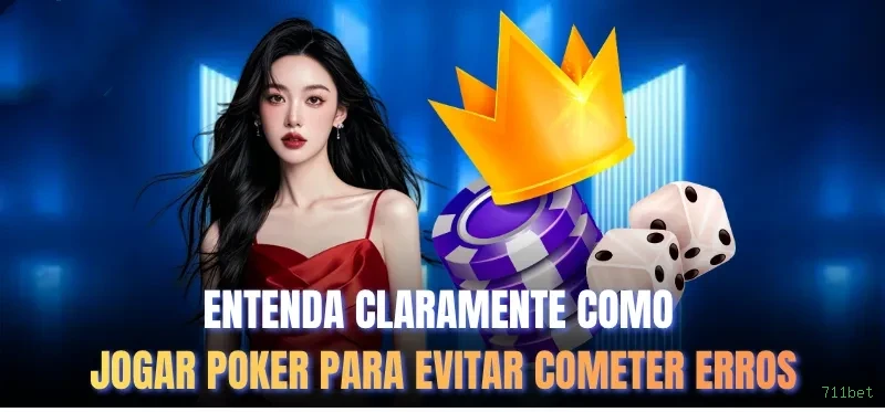 Imagem promocional do cassino online da 711bet mostrando jogos ao vivo